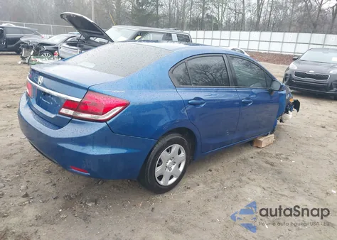 2015 Honda Civic Lx из США, поврежденный, VIN 19XFB2F5XFE029301